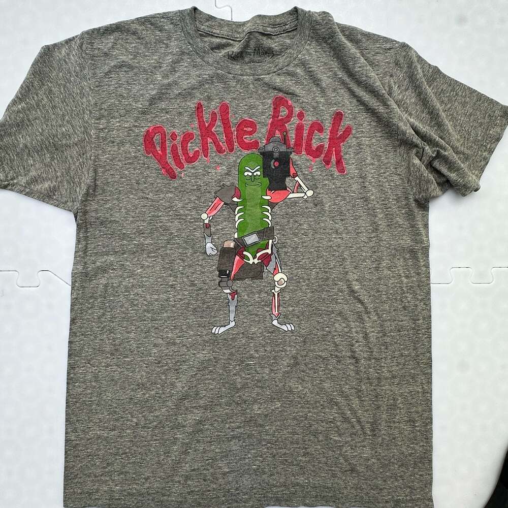 Ripple Junction Rick and Morty Pickle Rick Exoskeleton T-Shirt medium